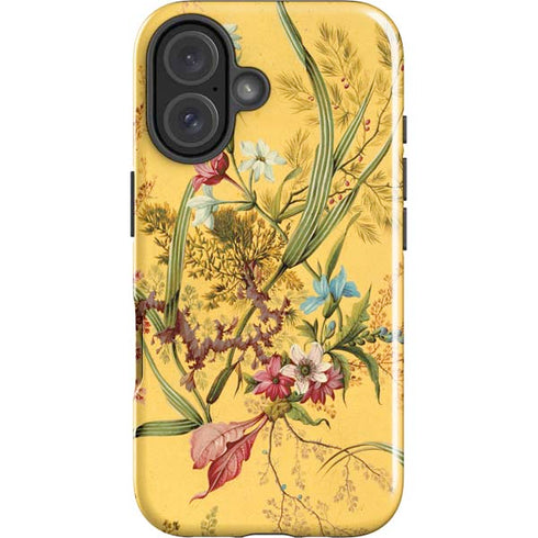 Yellow Marble End by William Kilburn iPhone 16 Plus Impact Case